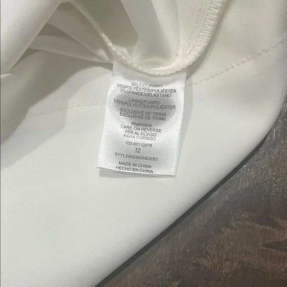 GB Girls Elegant White Ruffle Jumpsuit - Picture 7 of 11